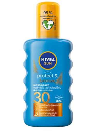NIVEA SUN PROTECT & BRONZE SPRAY (SPF 30) - 200ml