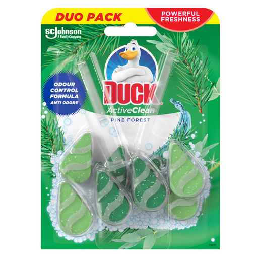 DUCK DUO PACK ACTIVE CLEAN PINE FOREST 2x38g