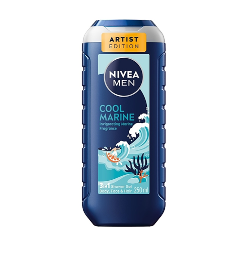 NIVEA MEN ΝΤΟΥΣ GEL 250ml (COOL MARINE)