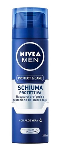 NIVEA ΑΦΡΟΣ ΞΥΡΙΣΜΑΤΟΣ 200ml - (ΜΠΛΕ/PROTETTIVA)