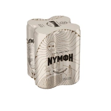 ΝΥΜΦΗ ΜΠΥΡΑ ΚΟΥΤΙ 4Χ500ml (3+1 ΔΩΡΟ)