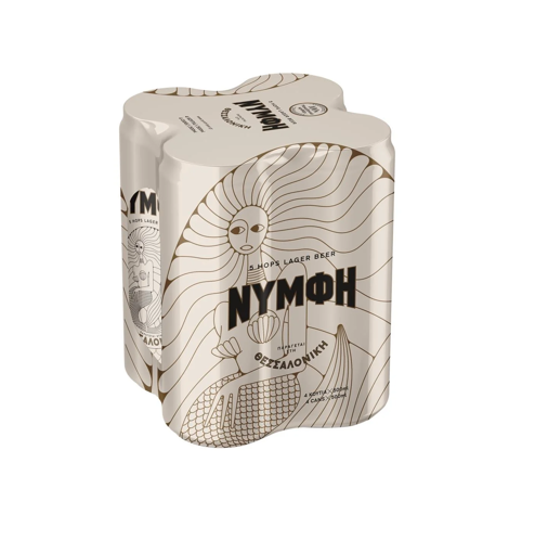 ΝΥΜΦΗ ΜΠΥΡΑ ΚΟΥΤΙ 4Χ500ml (3+1 ΔΩΡΟ)