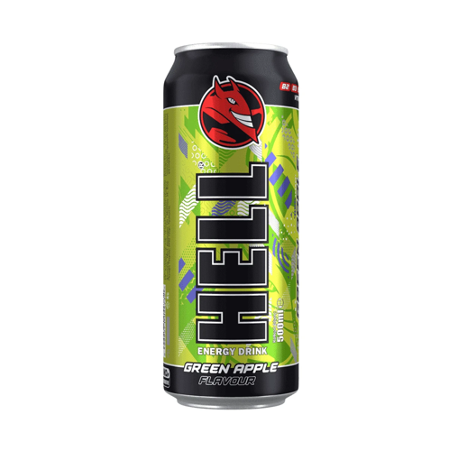 HELL MAXI GREEN APPLE 500ml