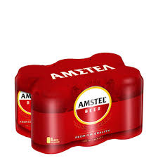 AMSTEL ΜΠΥΡΑ ΚΟΥΤΙ 330ml (6 PACK)