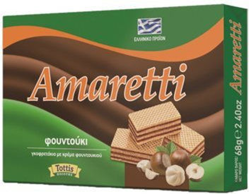 BINGO AMARETTI ΚΡΕΜΑ ΦΟΥΝΤΟΥΚΙ (12τεμ. x 68gr.)