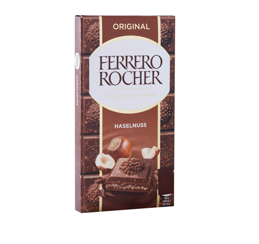 ΣΟΚΟΛΑΤΑ FERRERO ROCHER ORIGINAL HASELNUSS 90g
