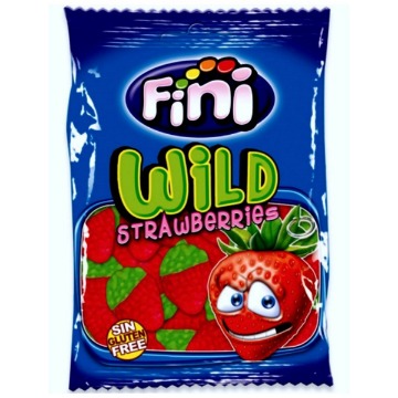 FINI ΖΑΧΑΡΩΤΑ 80g - (WILD STRAWBERRIES)