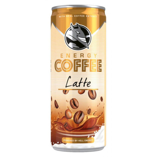 HELL ENERGY COFFEE LATTE 250ml