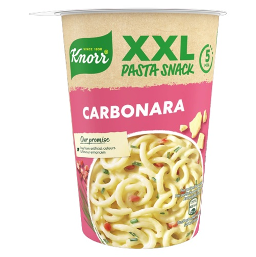 KNORR SNACK POT XXL 92g - (CARBONARA)