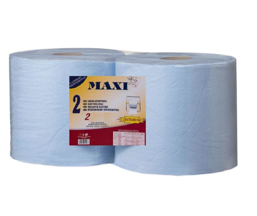 MAXI ΧΑΡΤΙ ΒΙΟΜΗΧΑΝΙΚΟ ΓΚΟΦΡΕ (2x4,5kg) - (ΒΟΒΙΝΑ ΜΠΛΕ) (BC20209)