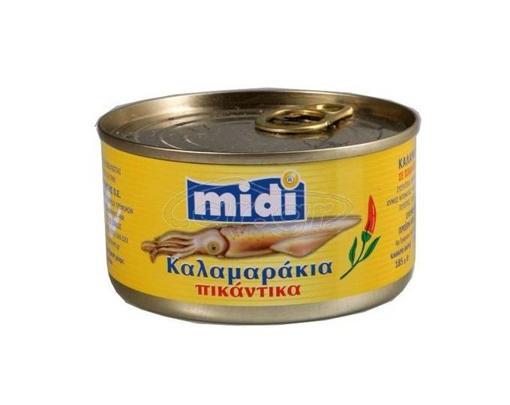 MIDI ΚΑΛΑΜΑΡΑΚΙΑ ΠΙΚΑΝΤΙΚΑ 185gr. - (ΣΕ ΠΙΚΑΝΤΙΚΗ ΣΑΛΤΣΑ)