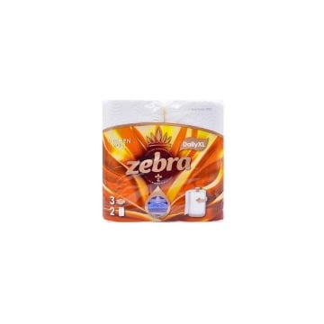 ZEBRA ΧΑΡΤΙ ΚΟΥΖΙΝΑΣ 2 ΡΟΛΛΑ 3Φ - (DAILY XL)