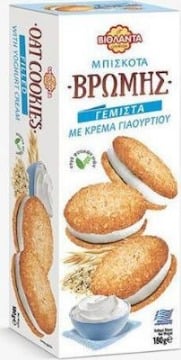 ΒΙΟΛΑΝΤΑ ΜΠΙΣΚΟΤΑ ΒΡΩΜΗΣ ΜΕ ΓΙΑΟΥΡΤΙ 180gr.