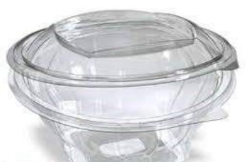 ΘΗΚΗ ΣΤΡΟΓΓΥΛΗ 250gr. (FT 715) - 100τεμ. - (LUX-PLAST)