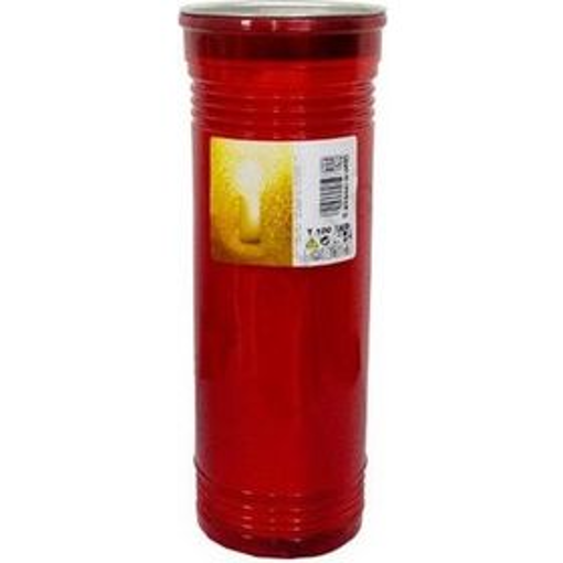 ΚΕΡΙ ΜΝΗΜΟΣΥΝΟΥ  Τ80 - (ΚΟΚΚΙΝΟ) candle art