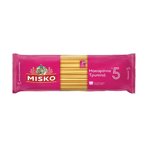 ΜΙΣΚΟ ΣΠΑΓΓΕΤΙ ΤΡΥΠΗΤΟ Νο 5 (500gr.)