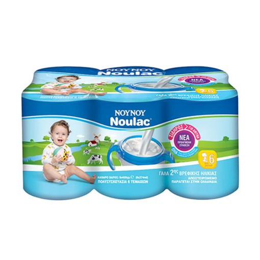 ΝΟΥΝΟΥ ΓΑΛΑ NOULAC 6x400gr.