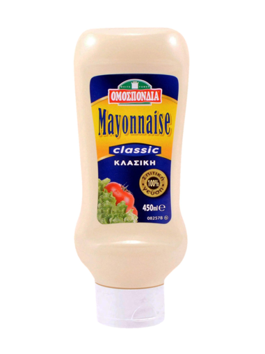 ΟΜΟΣΠΟΝΔΙΑ ΜΑΓΙΟΝΕΖΑ TOP DOW 450ml - (ΚΛΑΣΣΙΚΗ)