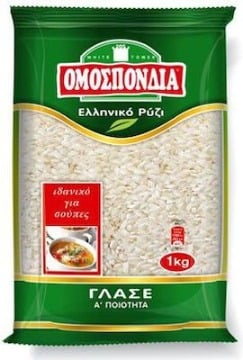 ΟΜΟΣΠΟΝΔΙΑ ΡΥΖΙ ΓΛΑΣΕ 500gr.