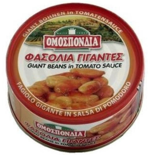 ΟΜΟΣΠΟΝΔΙΑ ΦΑΣΟΛΙΑ ΓΙΓΑΝΤΕΣ 280gr. (ΚΟΝΣΕΡΒΑ)