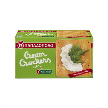 ΠΑΠΑΔΟΠΟΥΛΟΥ ΚΡΗΜ ΚΡΑΚΕΡΣ ΧΩΡΙΣ ΖΑΧΑΡΗ 165gr.