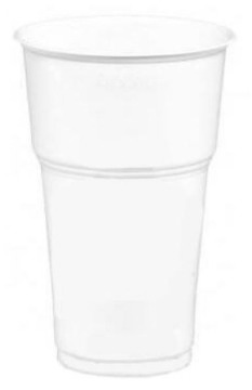 ΠΟΤΗΡΙ ΦΡΑΠΕ ΛΕΥΚΟ 330ml (50τεμ.) - (Νο 508) - (LUX-PLAST)-ΕΙΣΑΓ