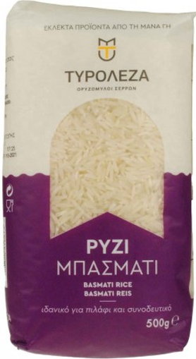 ΤΥΡΟΛΕΖΑ ΡΥΖΙ ΜΠΑΣΜΑΤΙ 500gr.