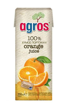 AGROS ΧΥΜΟΣ 250ml - (100% ΠΟΡΤΟΚΑΛΙ)