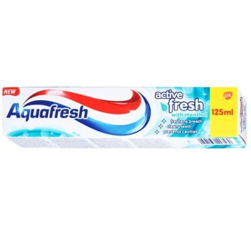 AQUAFRESH ΟΔΟΝΤΟΚΡΕΜΑ 125ml - (ACTIVE FRESH)