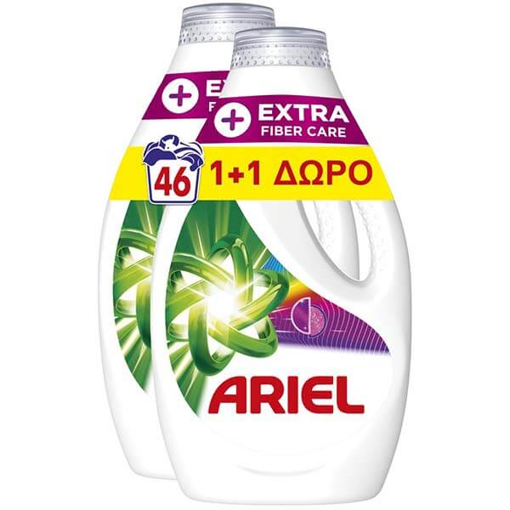 ARIEL ΥΓΡΟ  23μεζ. - (1,15lt) (FIBER CARE) (1+1 ΔΩΡΟ)