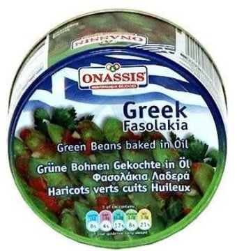 ΩΝΑΣΗΣ ΦΑΣΟΛΑΚΙΑ ΛΑΔΕΡΑ 280gr