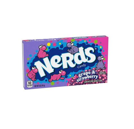 NERDS ΚΑΡΑΜΕΛΑΚΙΑ GRAPE&STRAWBERRY 141gr