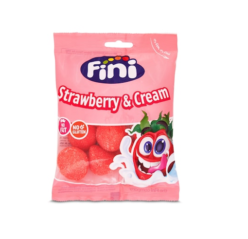 FINI ΖΑΧΑΡΩΤΑ 75g - (ΦΡΑΟΥΛΑ/ΚΡΕΜΑ)