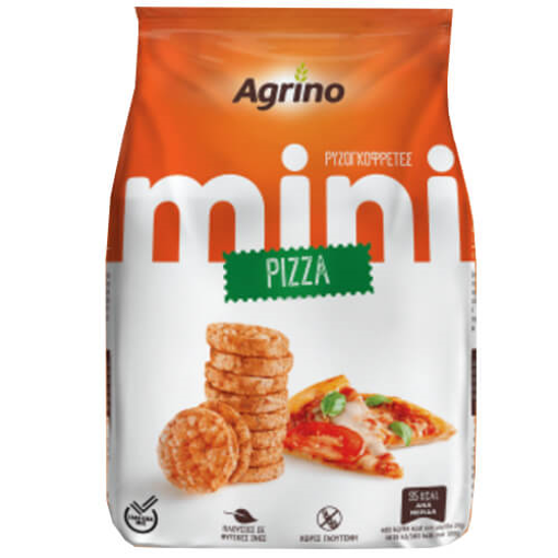 AGRINO ΡΥΖΟΓΚΟΦΡΕΤΑ 50gr. - (PIZZA)