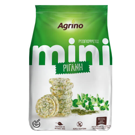 AGRINO ΡΥΖΟΓΚΟΦΡΕΤΑ 50gr. - (ΡΙΓΑΝΗ)