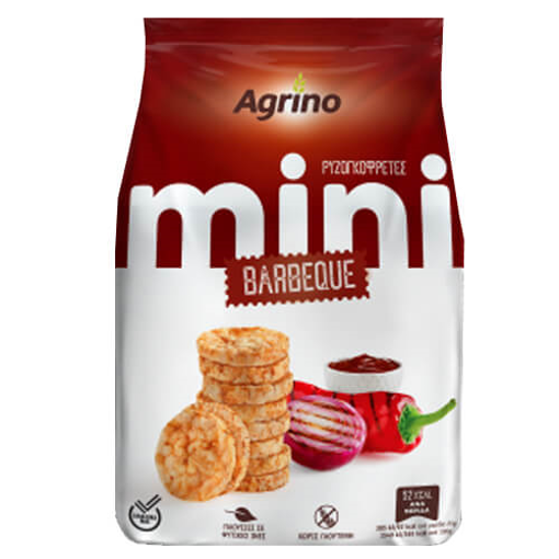AGRINO ΡΥΖΟΓΚΟΦΡΕΤΑ 50gr. - (BBQ)