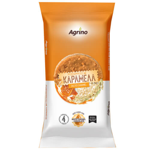 AGRINO ΡΥΖΟΓΚΟΦΡΕΤΑ 70gr. - (ΚΑΡΑΜΕΛΑ & ΑΛΑΤΙ)