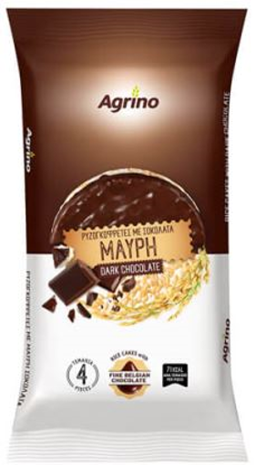 AGRINO ΡΥΖΟΓΚΟΦΡΕΤΑ ΑΤΟΜΙΚΗ 60gr. - (ΜΑΥΡΗ ΣΟΚΟΛΑΤΑ)