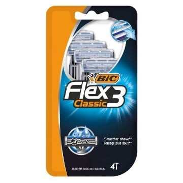BIC ΞΥΡΑΦΑΚΙΑ FLEX 3 (4τεμ.) - (CLASSIC)