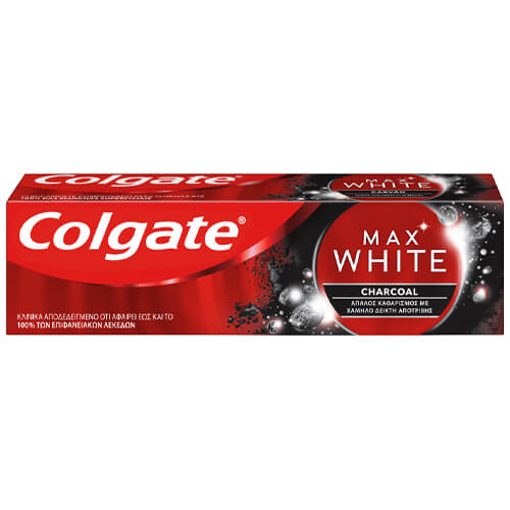 COLGATE MAX WHITE  75ml - (CARBON) (ΟΔΟΝΤΟΚΡΕΜΑ)