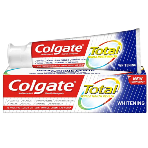 COLGATE TOTAL 75ml - (WHITENING) (ΟΔΟΝΤΟΚΡΕΜΑ)