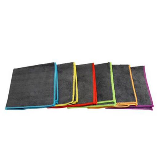 CISNE ΠΑΝΑΚΙ MICROFIBRA (6τεμ.) (36x38cm) ΜΑΥΡΟ - (HORECA) - (560506)