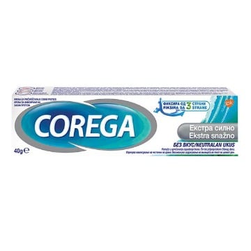 COREGA ΣΤΕΡΕΩΤΙΚΗ ΚΡΕΜΑ ΟΔΟΝΤΟΣΤΟΙΧΙΑΣ 40gr - (EXTRA STRONG)