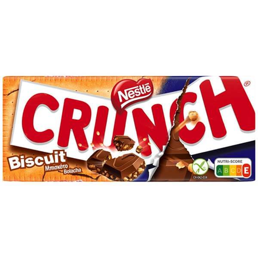 CRUNCH ΣΟΚΟΛΑΤΑ 100gr. - (ΜΠΙΣΚΟΤΟ)