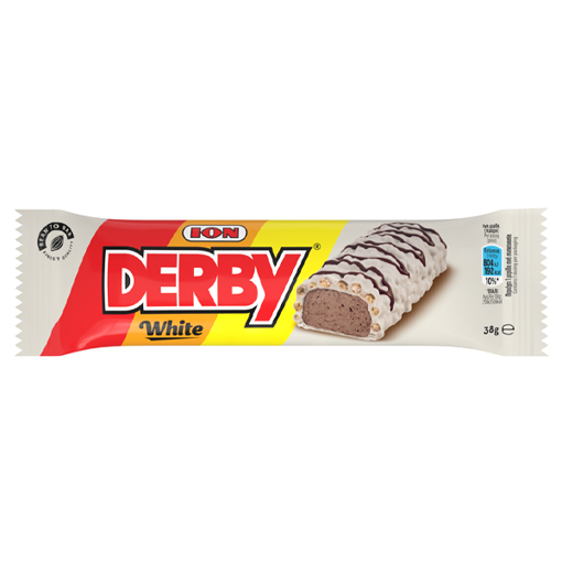 DERBY (20x38gr.) - (ΛΕΥΚΗ ΣΟΚΟΛΑΤΑ) (No 9020)