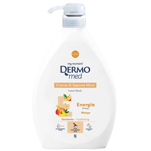 DERMOMED ΚΡΕΜΟΣΑΠΟΥΝΟ 1lit - (MANGO) - (ENERGIA)