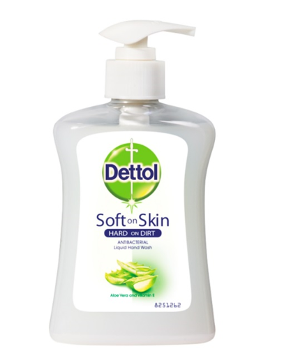 DETTOL ΚΡΕΜΟΣΑΠΟΥΝΟ 250ml - (ΑΝΤΙΒΑΚΤΗΡΙΔΙΑΚΟ-ALOE)