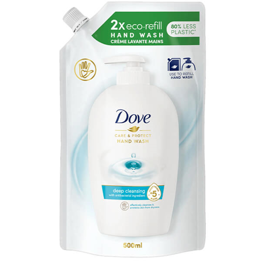 DOVE ΚΡΕΜΟΣΑΠΟΥΝΟ ΑΝΤΑΛΛΑΚΤΙΚΟ 500ml - (CARE AND PROTECT)