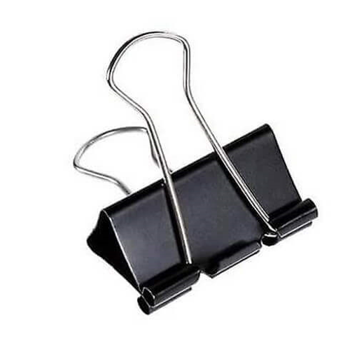 EFO ΚΛΙΠ ΜΕΤΑΛΛΙΚΑ 12τεμ. (32mm)