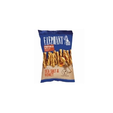 ELEPHANT TWISTED PRETZEL 70gr. - (ΘΑΛΑΣΣΙΝΟ ΑΛΑΤΙ & ΜΕΛΙ)